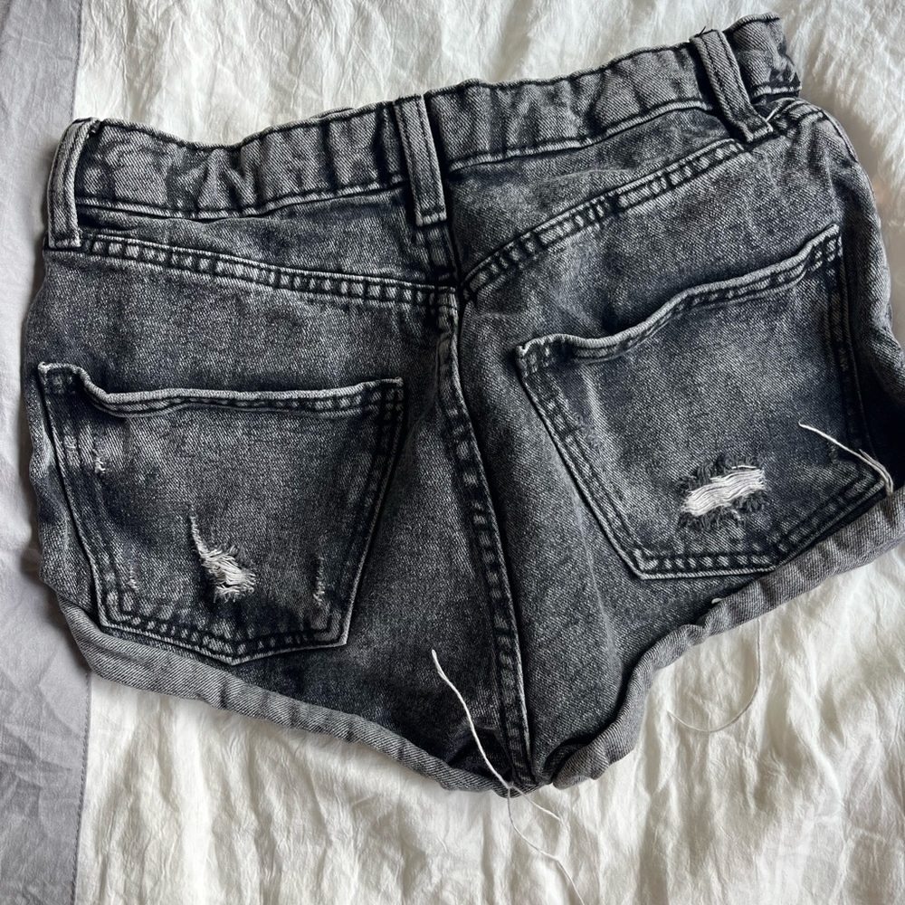 Wild Fable Juniors Black Denim Shorts